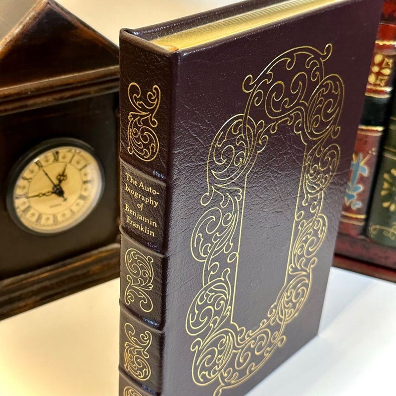 Easton Press Leather  Classics “The Autobiography of Benjamin Franklin”  1976 Collector’s Edition.  100 Greatest Books Ever Written in Excellent Condition