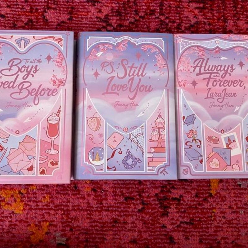 To All the Boys I’ve Loved Before Series Fairyloot Signed Special Edition Set