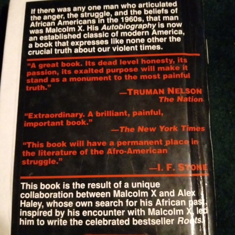 The Autobiography of Malcolm X
