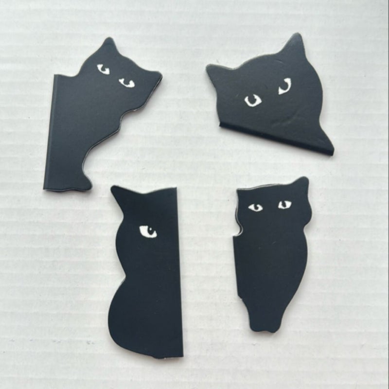 Magnetic Cat Bookmarks (1pc)