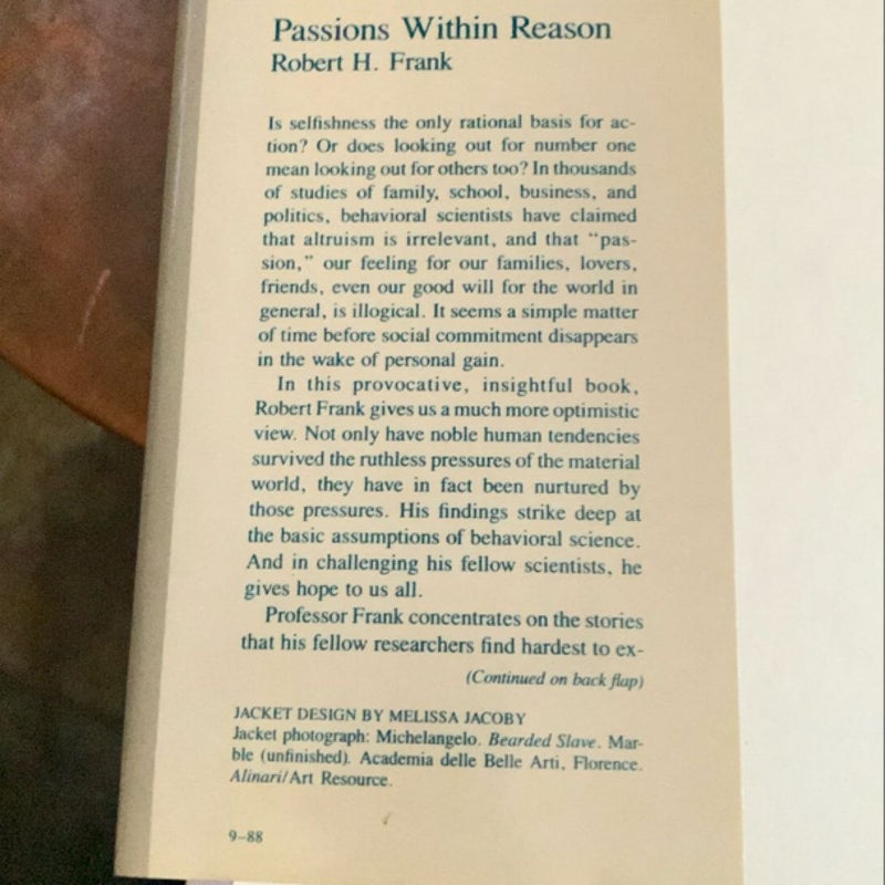 Passions Within Reason