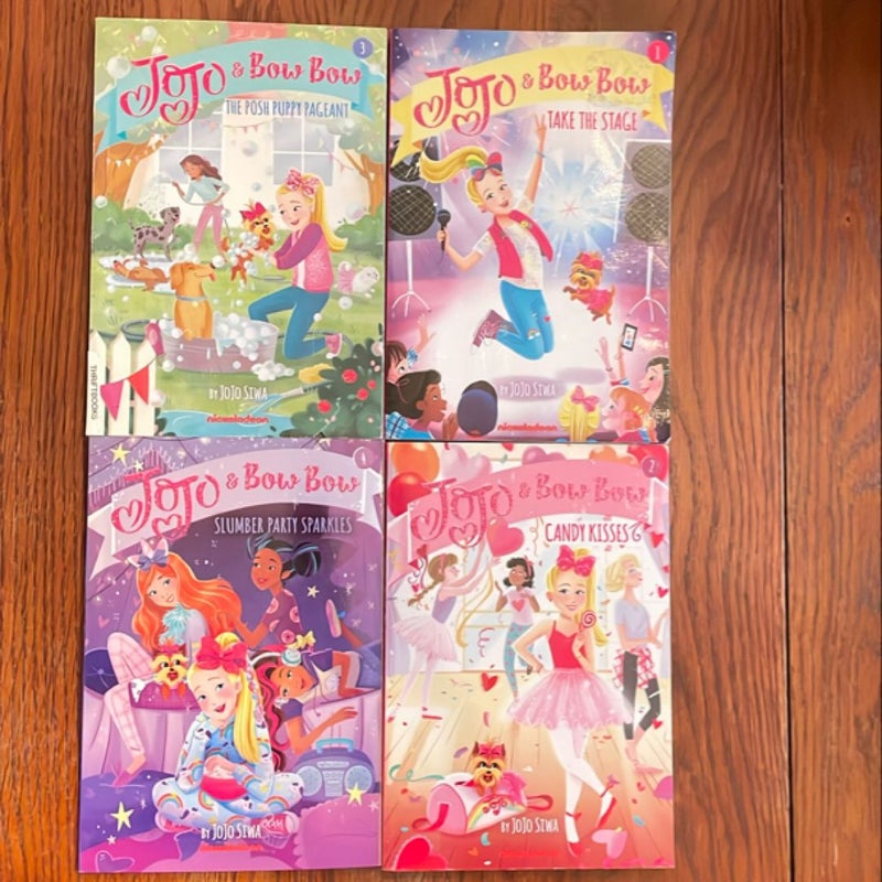 Jojo and Bow Bow books 1-4