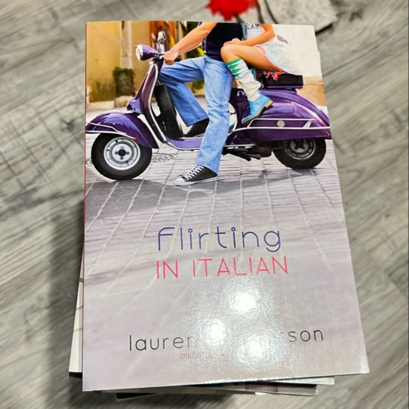 Kissing in Italian