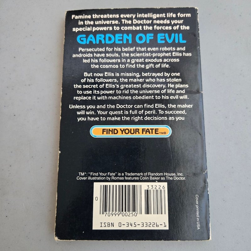 Doctor Who Garden of Evil Find Your Fate #3