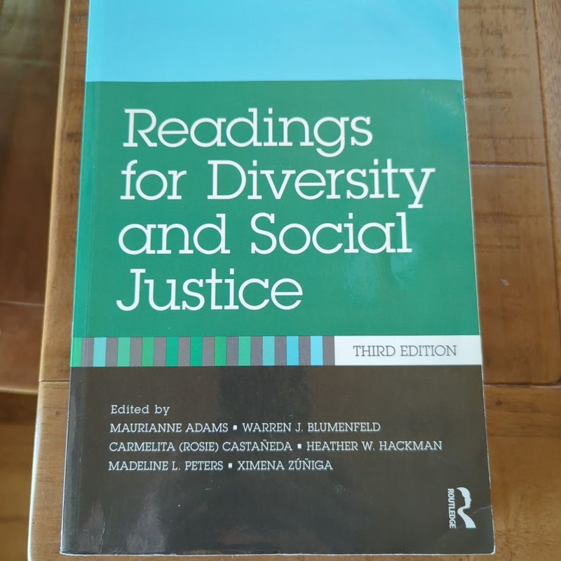 Readings for Diversity and Social Justice