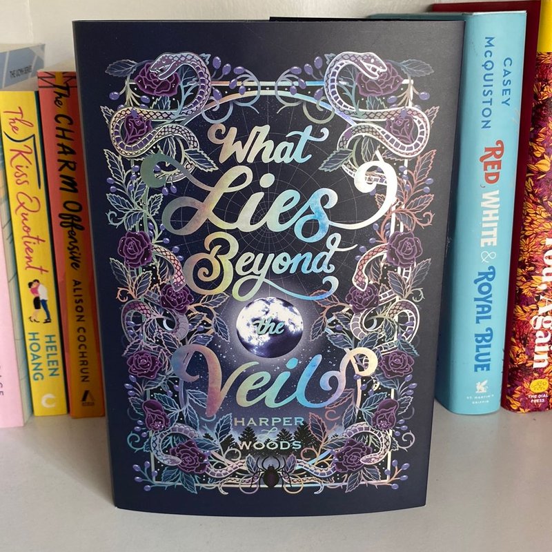 What Lies Beyond the Veil *DUST JACKET ONLY* by Harper L. Woods ...