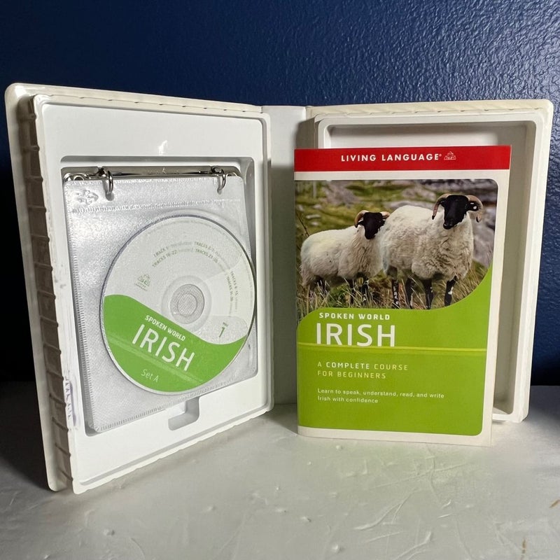 Spoken World Irish A Complete Course For Beginners book and six audio CDs