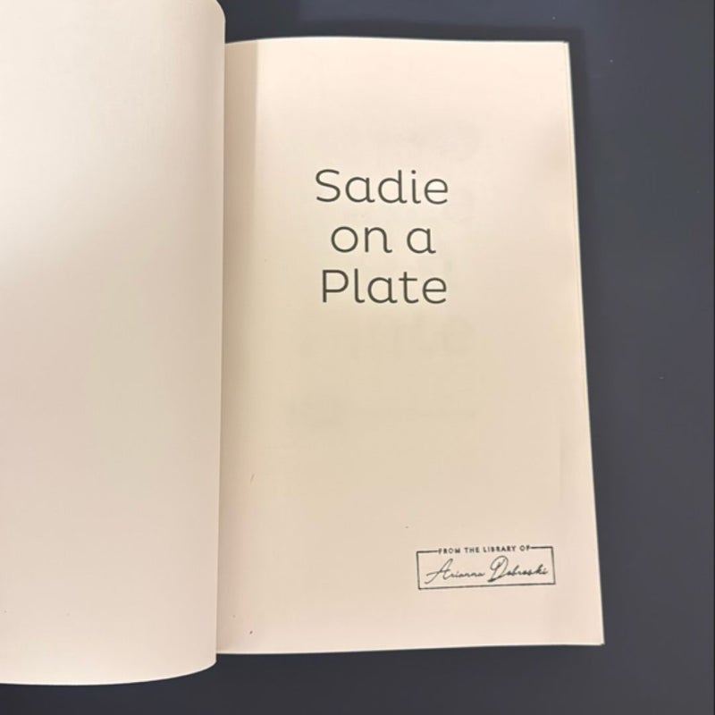 Sadie on a Plate