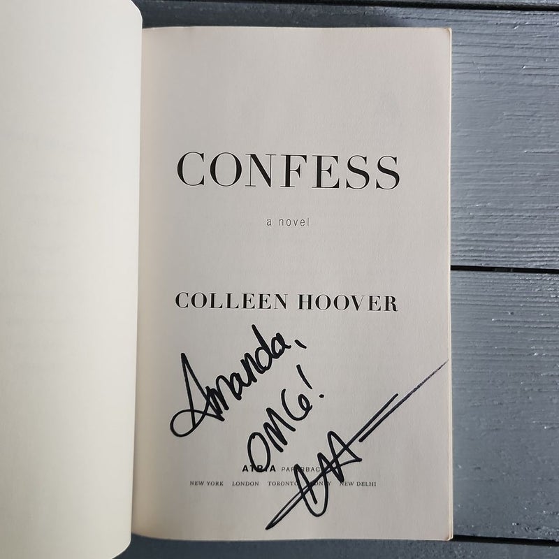 Confess (signed by author)