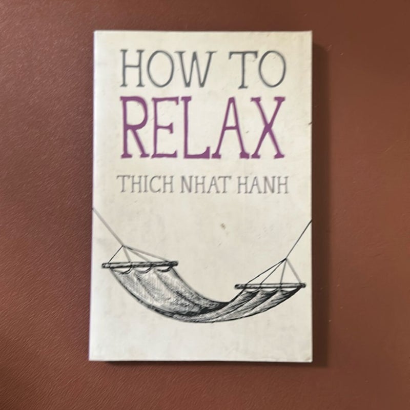How to Relax