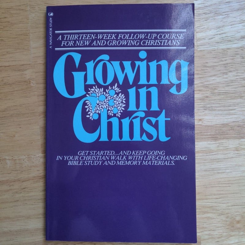 Growing in Christ