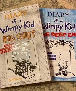 Diary of a Wimpy Kid (Deep End & Big Shot) Bundle