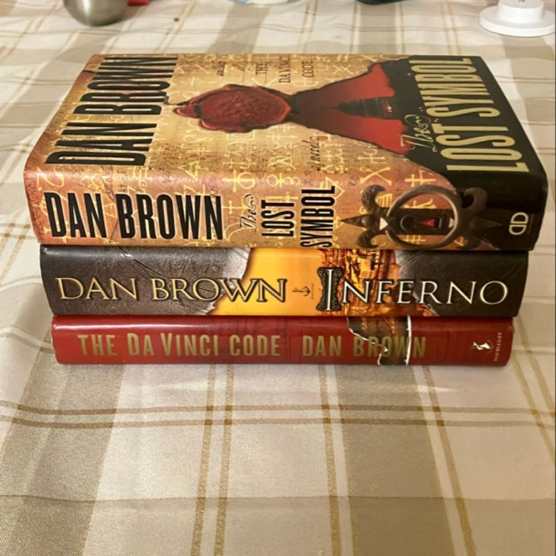 The Lost Symbol, Inferno, and The Da Vinci Code