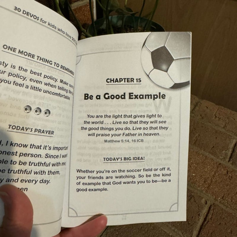 30 Devos for Kids Who Love Soccer