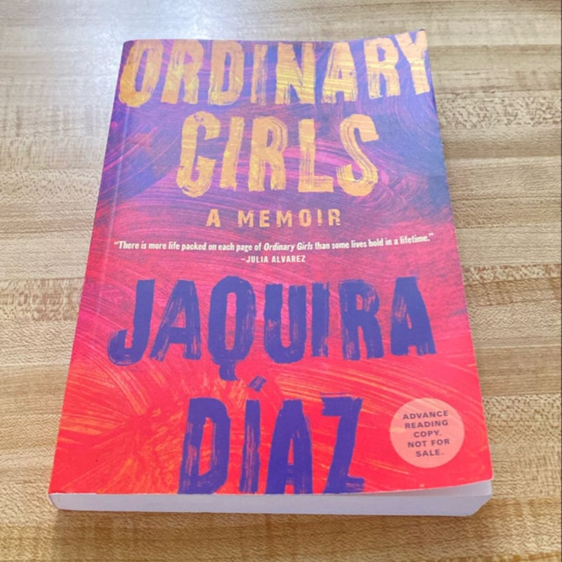 Ordinary Girls (signed/inscribed ARC)