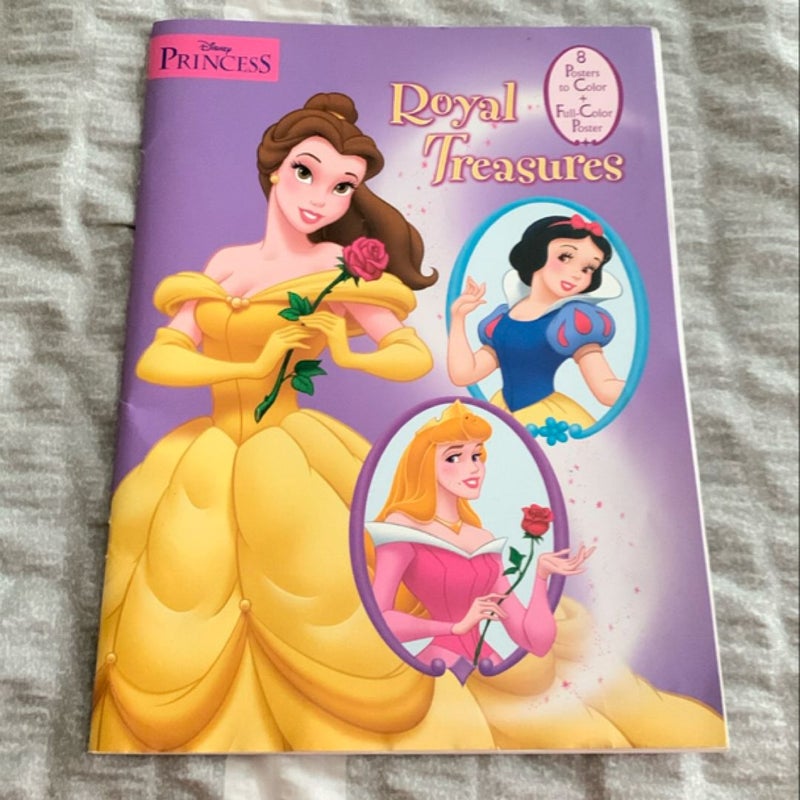 INKLINGS Colouring Book by Tanya Bond; Kaleidoscope coloring book; Disney Princess Royal Treasures coloring posters