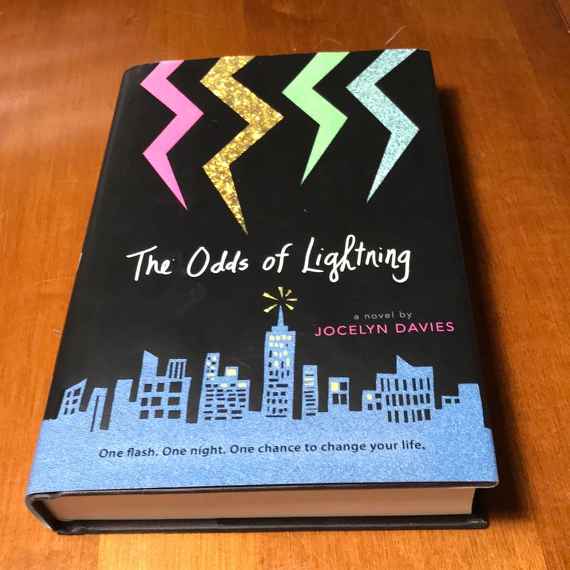 Signed 1st ed./1st * The Odds of Lightning