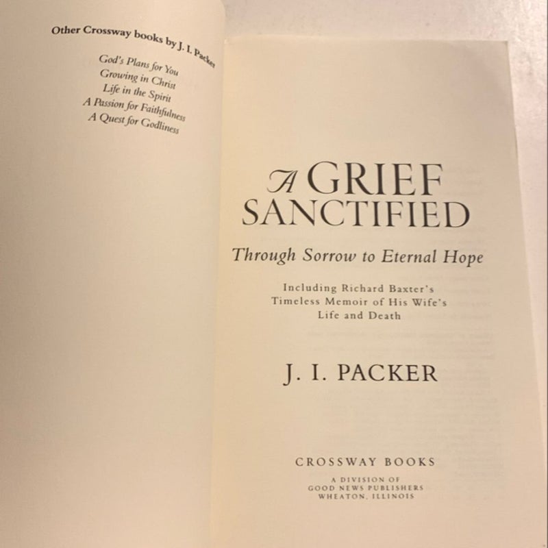 A Grief Sanctified