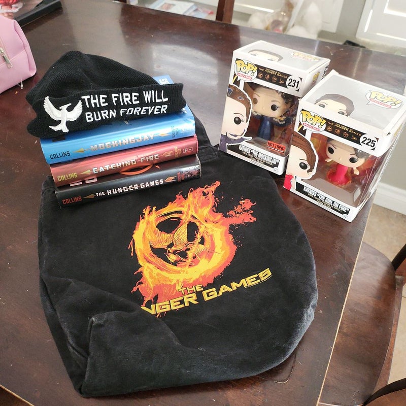 Hunger Games series *First edition* and merch package