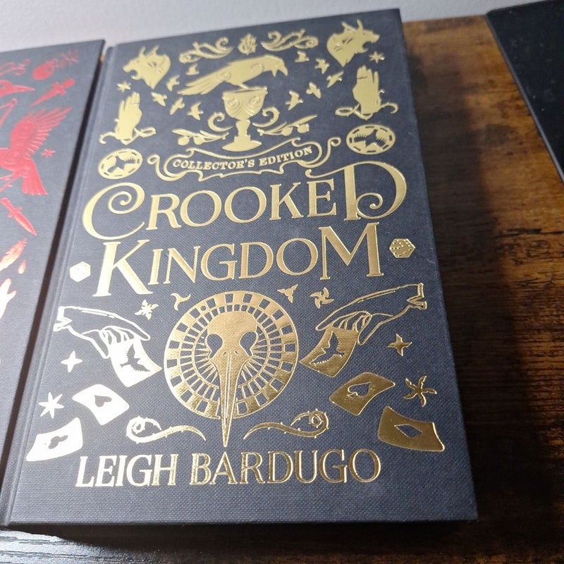 Six of Crows: Collector's Edition AND Crooked Kingdom Collector's Edition 