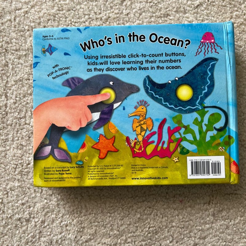 Poke-A-Dot!: Who's in the Ocean? (30 Poke-able Poppin' Dots) by IKids,  Hardcover