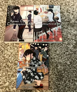 Komi can’t communicate first 3 volumes 