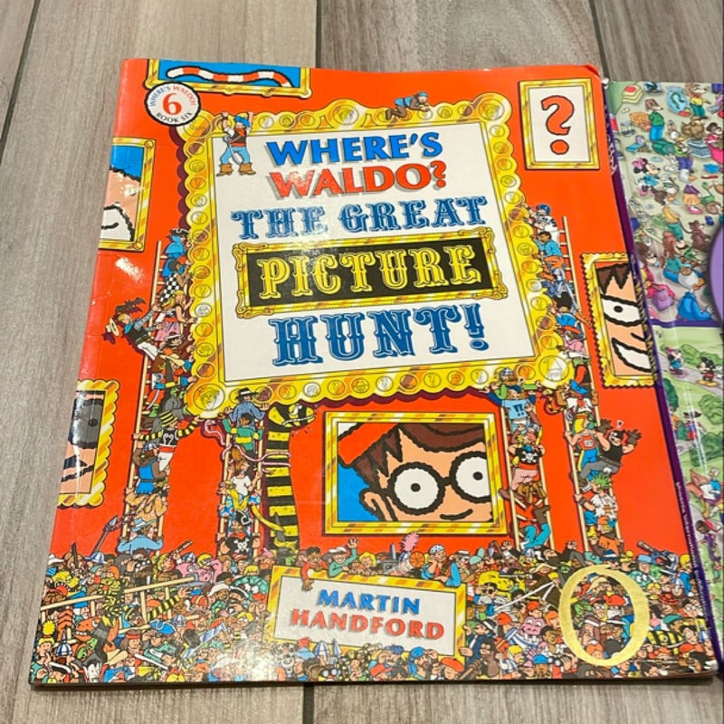 Bundle! Where's Waldo? the Great Picture Hunt