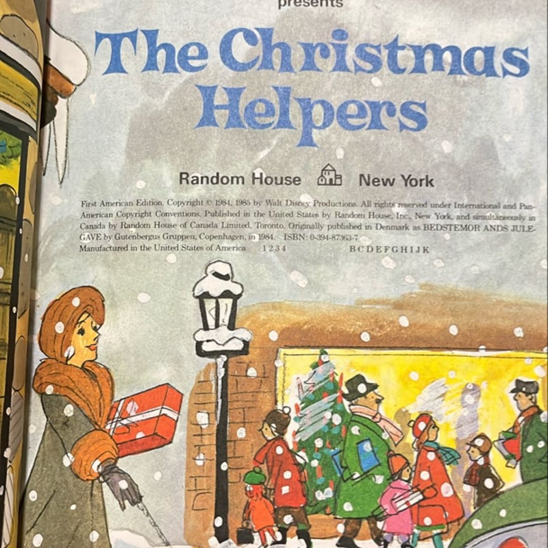 Walt Disney Productions Presents The Christmas Helpers
