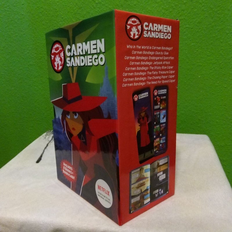 Carmen Sandiego 8bk Box Set Costco