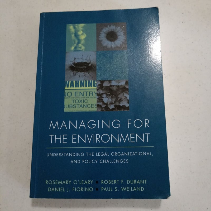 Managing for the Environment