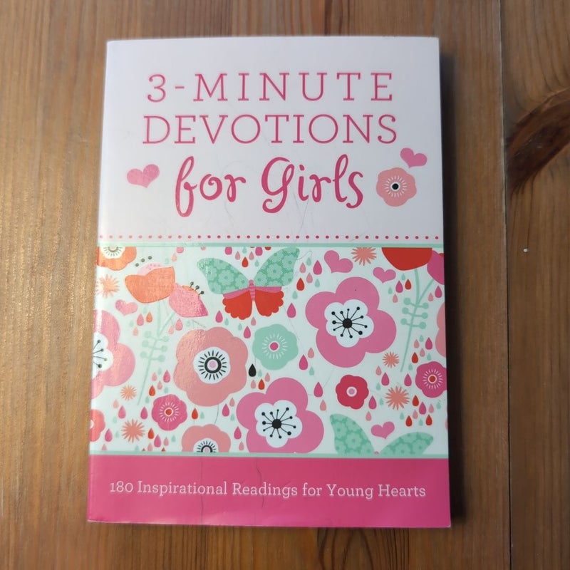 3-Minute Devotions for Girls