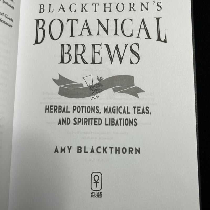 Blackthorn's Botanical Brews