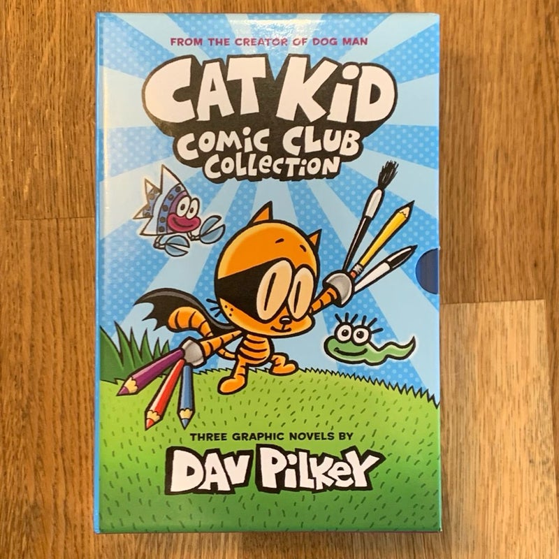 The Cat Kid Comic Club Collection: from the Creator of Dog Man (Cat Kid Comic Club #1-3 Boxed Set)