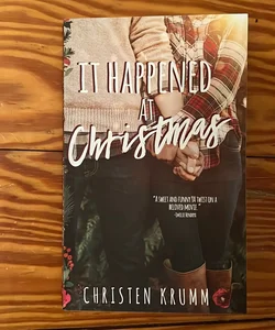 It Happened at Christmas - signed by author