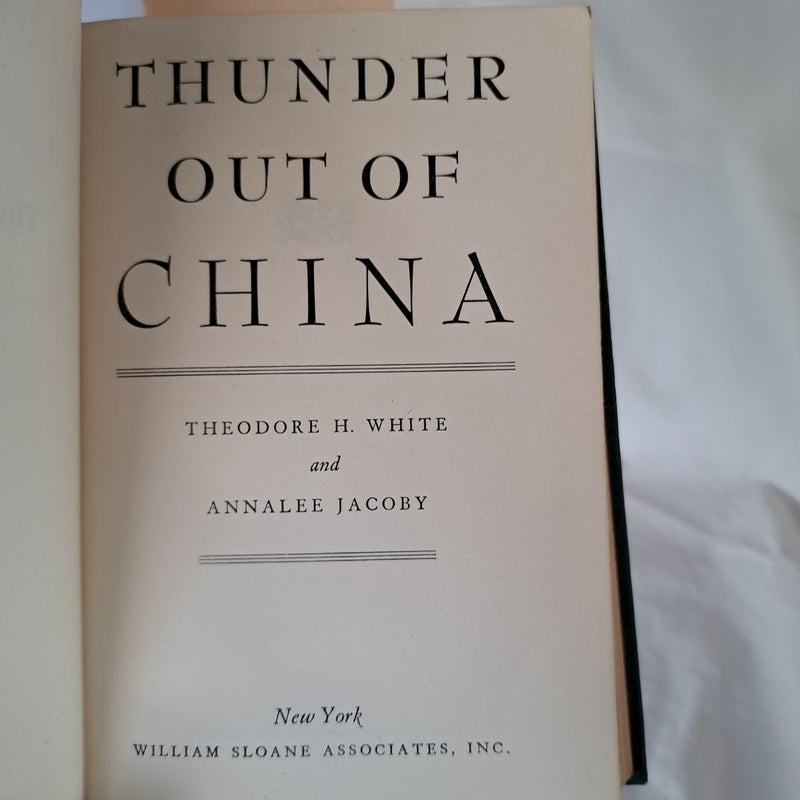 Thunder Out of China