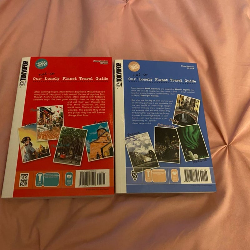 Our Not-So-Lonely Planet Travel Guide manga volumes 1-2