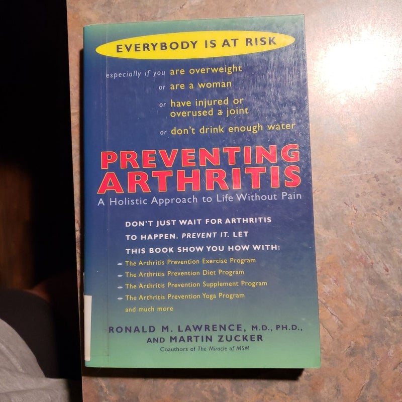 Preventing Arthritis