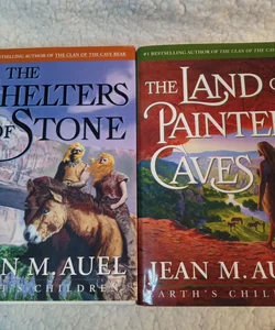 The Land of Painted Caves, The Shelters of Stone 2 Book Bundle
