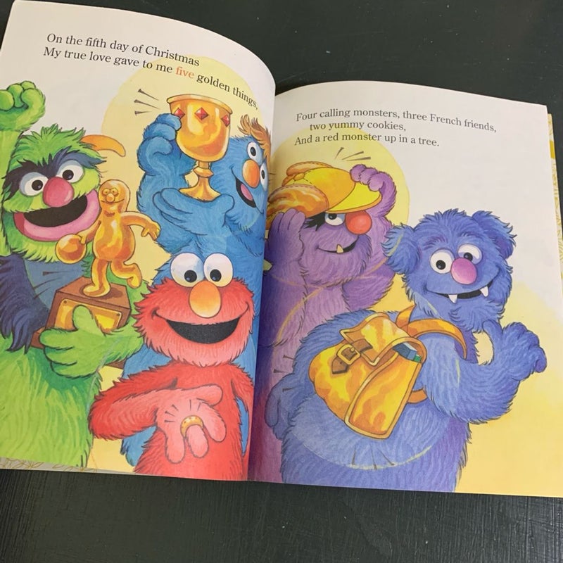 Elmo’s The Twelve Days of Christmas Little Golden Book