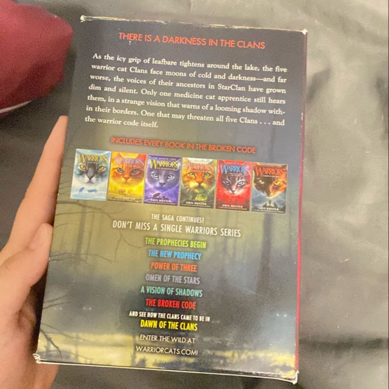 Warriors: the Broken Code Box Set: Volumes 1 To 6