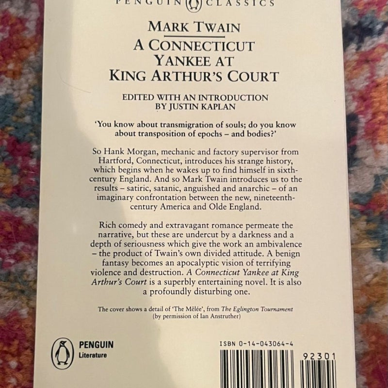 Mark Twain A Connecticut Yankee at King Arthur's Court - Trade PB VG