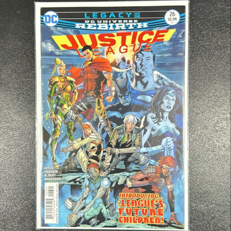 Justice League # 26 Legacy Part One DC Comics 