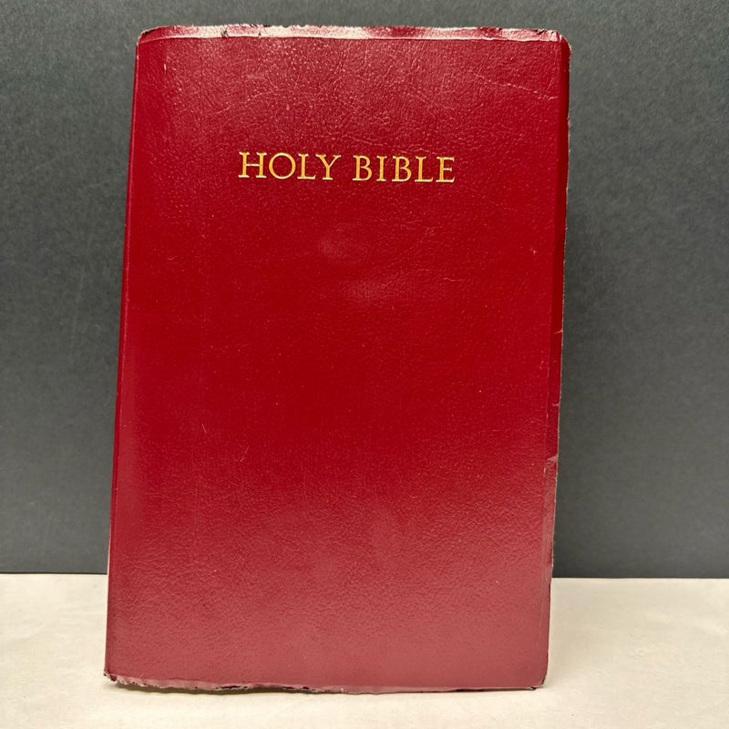 Holy Bible NKJV Giant Print Center Column Red Letter Reference Nelson 1994