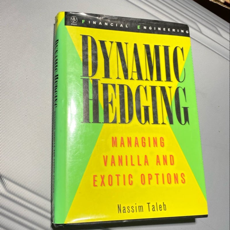 Dynamic Hedging by Nassim Nicholas Taleb, Hardcover | Pangobooks
