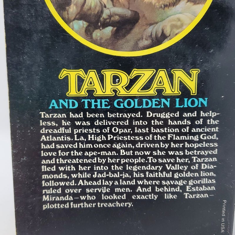 Tarzan and the Golden Lion (Tarzan #9)