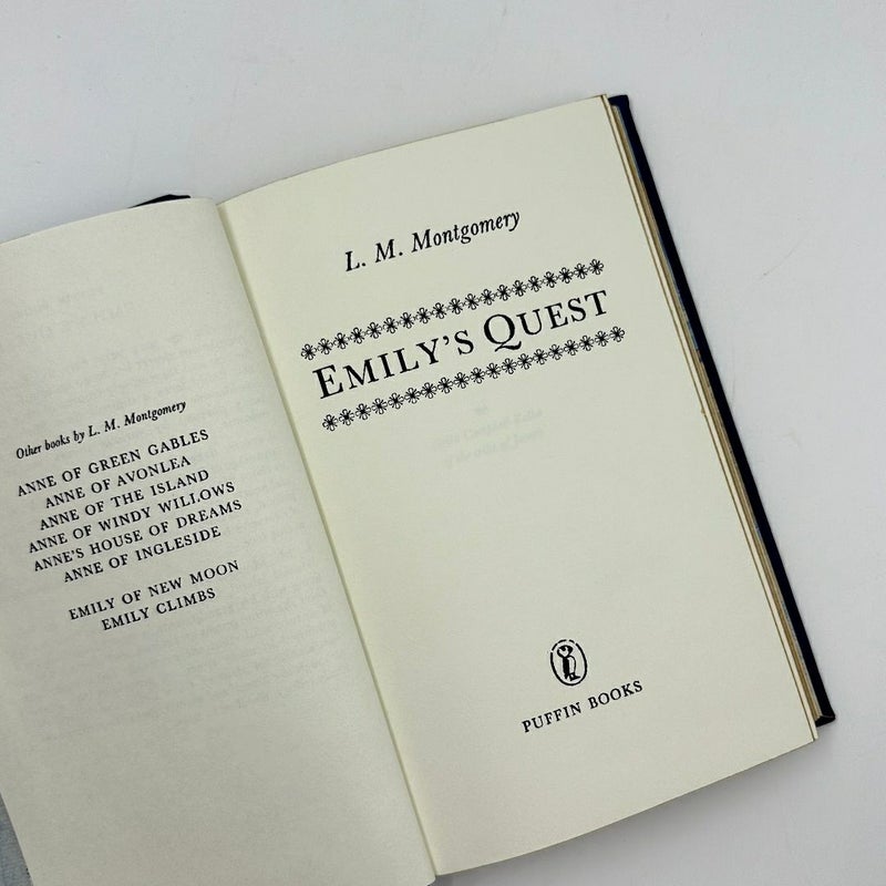 Emily's quest by L.M. Montgomery Leather-Bound