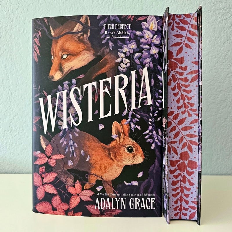 NEW Wisteria SIGNED by Adalyn Grace Fairyloot Special Edition Belladonna Series