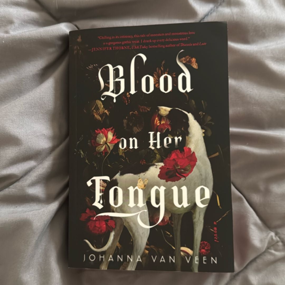 Blood on Her Tongue by Johanna van Veen
