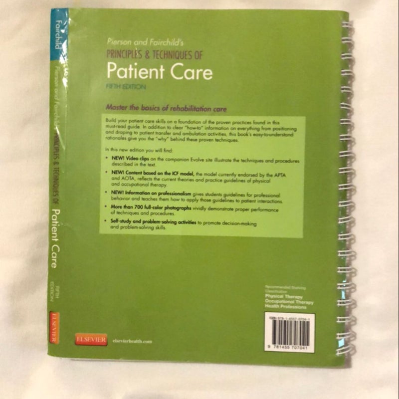 Pierson and Fairchild's Principles and Techniques of Patient Care