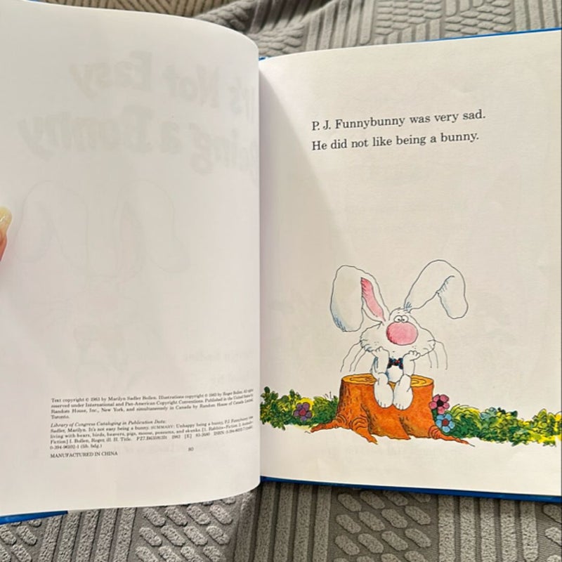 It's Not Easy Being a Bunny